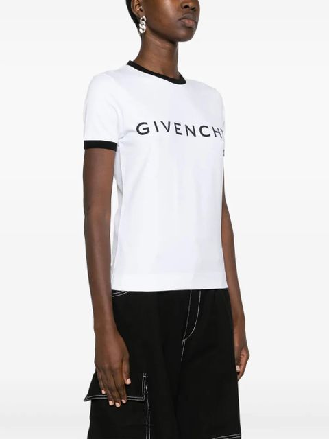 Givenchy logo-print cotton T-shirt - White