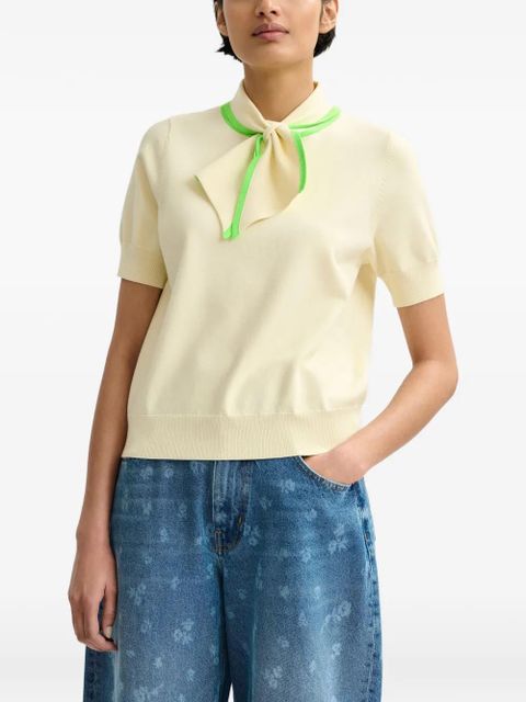 Essentiel Antwerp Jonda short-sleeve top - Neutrals