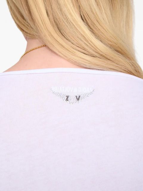 Zadig&Voltaire Tuni Henley T-shirt - White - zdjęcie produktu nr 2