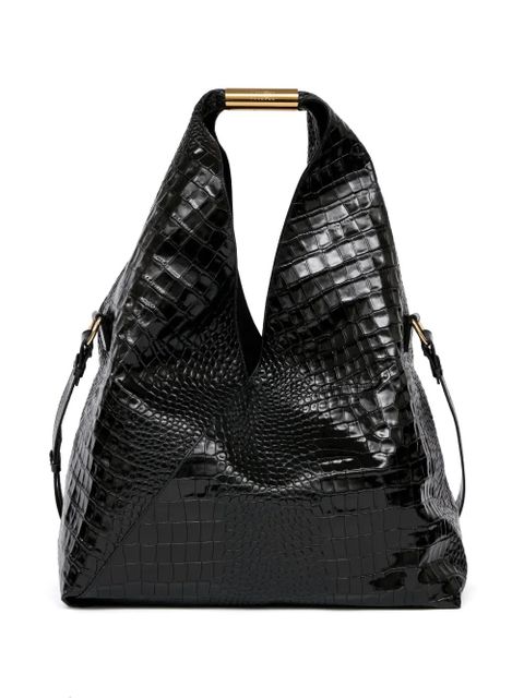 MM6 Maison Margiela large Japanese shoulder bag - Black - zdjęcie produktu nr 1