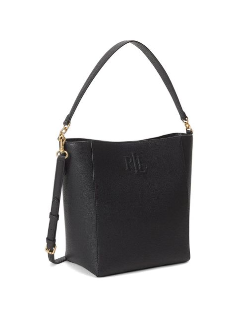 Lauren Ralph Lauren logo bucket bag - Black