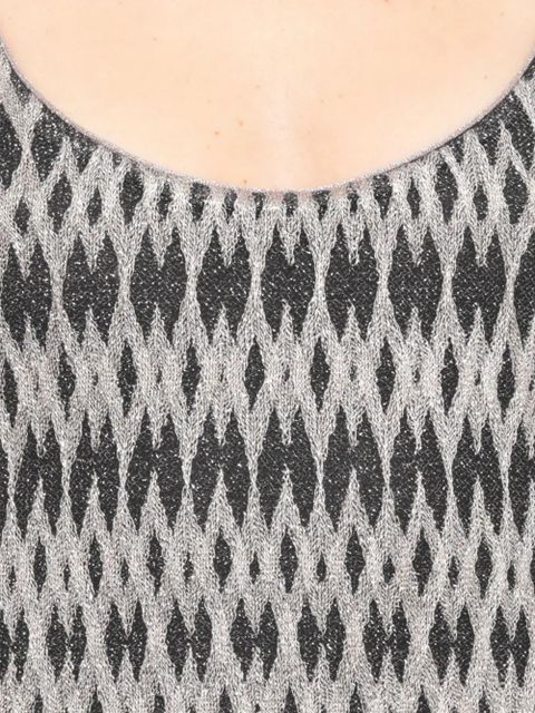 Missoni geometric-pattern dress - Grey