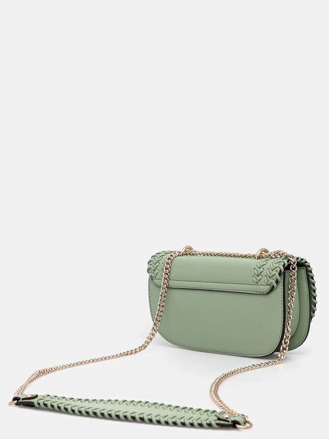 Guess torebka TATUM kolor zielony HWNG96 67210