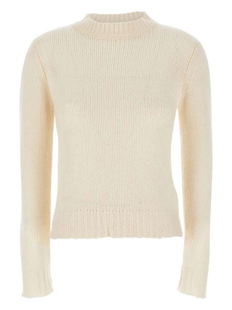 Weekend Max Mara ribbed cashmere sweater - Neutrals - zdjęcie produktu nr 1