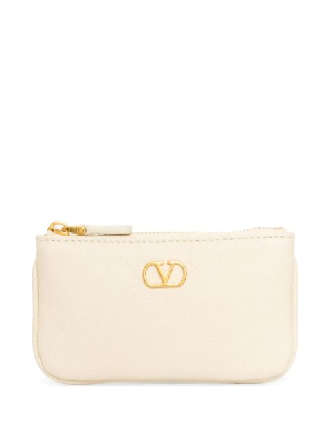 Valentino Garavani VLogo Signature coin purse - Neutrals - zdjęcie produktu nr 1
