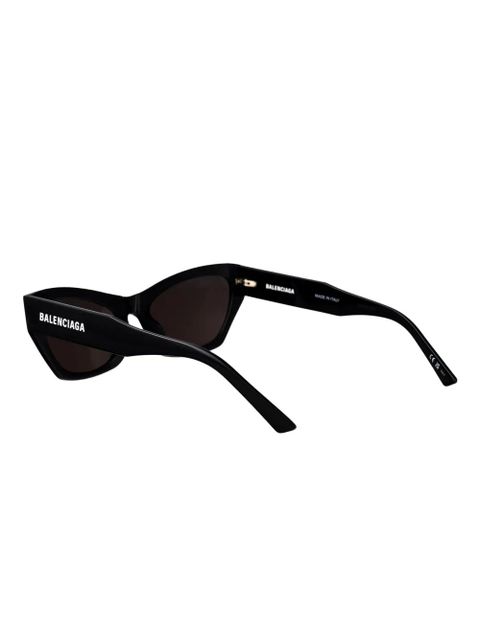 Balenciaga Eyewear logo-print sunglasses - Black
