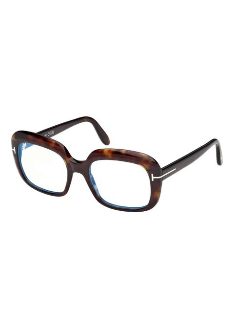TOM FORD Eyewear square-frame glasses - Brown - zdjęcie produktu nr 2
