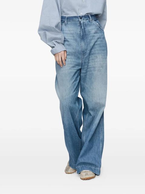 Maison Margiela wide-leg jeans - Blue - zdjęcie produktu nr 2