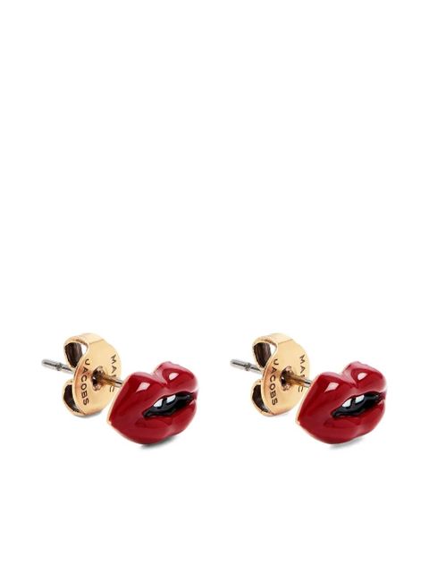 Marc Jacobs lips stud earrings - Gold - zdjęcie produktu nr 2