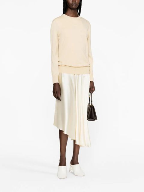 Jil Sander crew-neck wool jumper - Neutrals - zdjęcie produktu nr 2