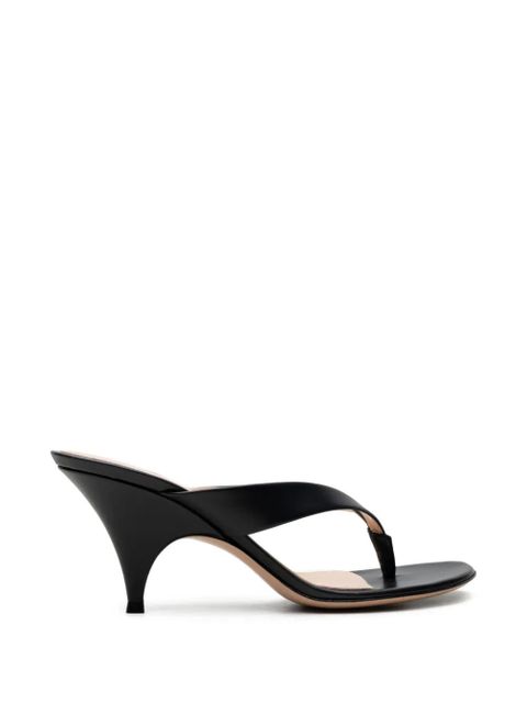 Gianvito Rossi Sofia thong sandals - Black - zdjęcie produktu nr 1