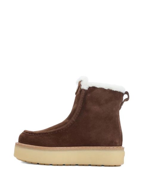 Prada suede ankle boots - Brown
