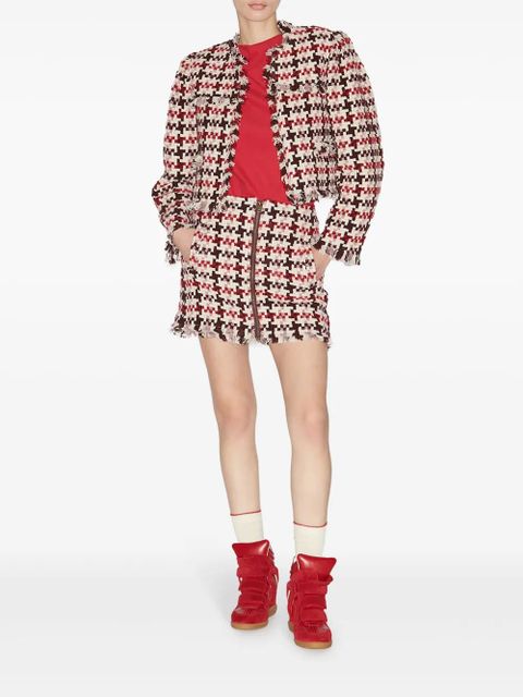 MARANT ÉTOILE Akima miniskirt - Red