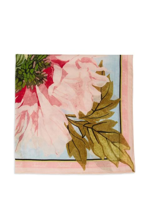 TWINSET floral-print scarf - Pink - zdjęcie produktu nr 2