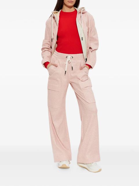 Moncler Grenoble logo-patch hoodie - Pink - zdjęcie produktu nr 2