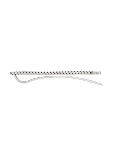 Gucci Interlocking G hair slide - Silver