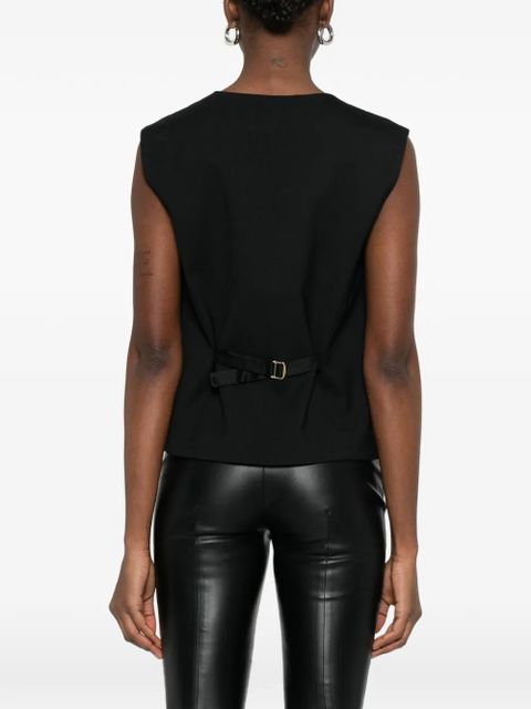 PINKO Ketchup gilet - Black