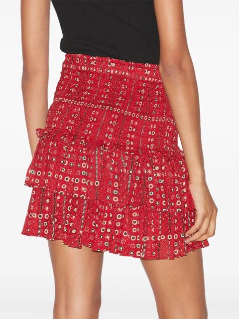 MARANT ÉTOILE Naomi mini skirt - Red