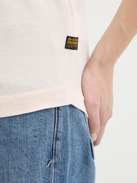 G-Star Raw t-shirt bawełniany damski kolor różowy
