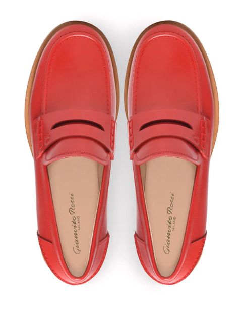 Gianvito Rossi Michael loafers - Red