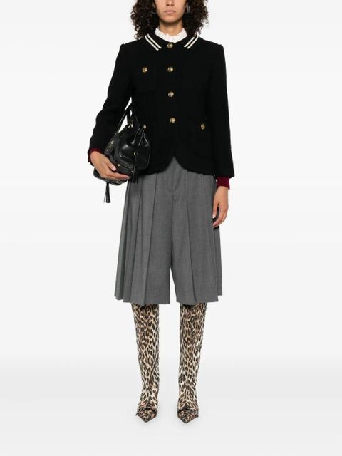 SANDRO tweed jacket - Black - zdjęcie produktu nr 2