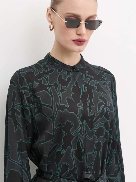 Jimmy Choo okulary przeciwsłoneczne damskie kolor czarny 0JC4012