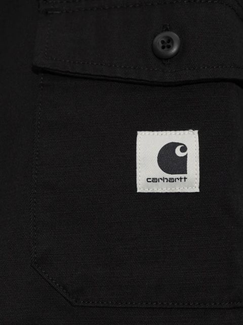 Carhartt WIP buttoned patch-pocket shirt - Black