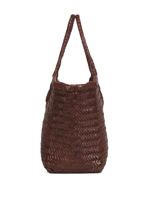 DRAGON DIFFUSION Nantucket Big handwoven tote bag - Brown