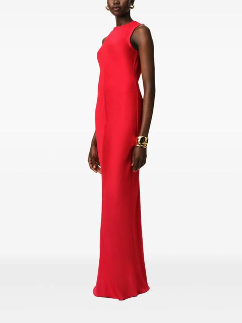AMI Paris sleeveless maxi dress - Red