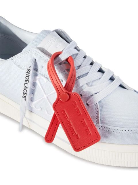 Off-White New Low Vulcanized canvas sneakers - Blue