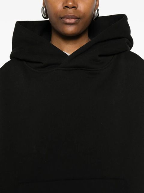 ENTIRE STUDIOS cotton pouch hoodie - Black
