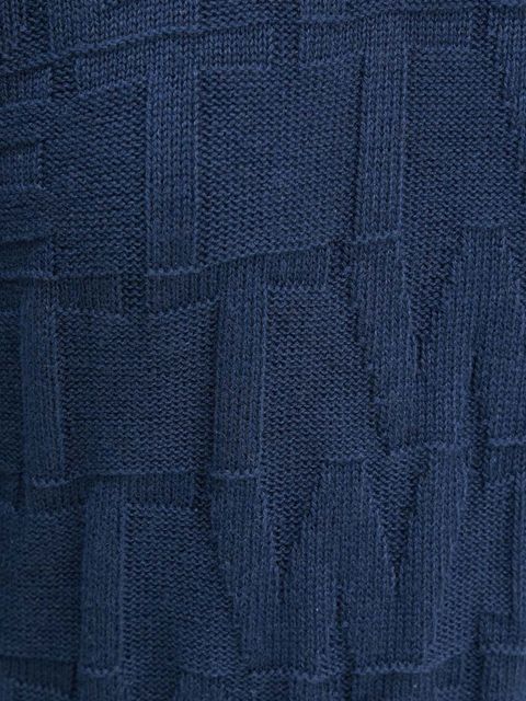 Twinset sweter z domieszką kaszmiru kolor granatowy 242TP3601