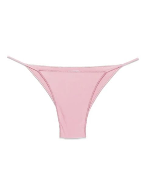La Reveche trim-detail bikini bottom - Pink