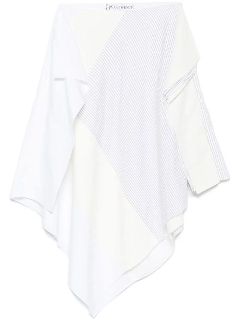 JW Anderson asymmetric midi skirt - White - zdjęcie produktu nr 1