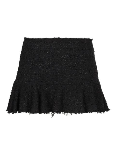 Blumarine frayed ruffled skirt - Black - zdjęcie produktu nr 2