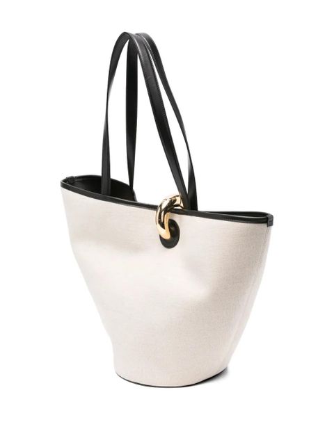 Jacquemus La Bambola tote bag - Neutrals