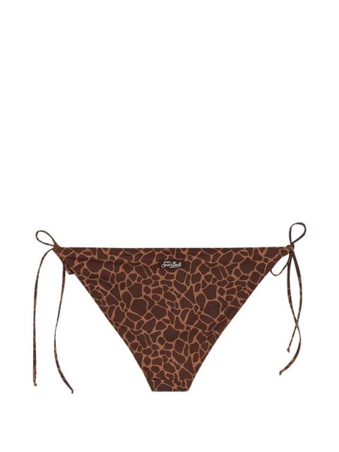 MC2 Saint Barth Virgo animal-print bikini bottom - Brown - zdjęcie produktu nr 2