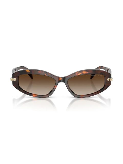 Michael Kors okulary przeciwsłoneczne damskie kolor brązowy 0MK2260D