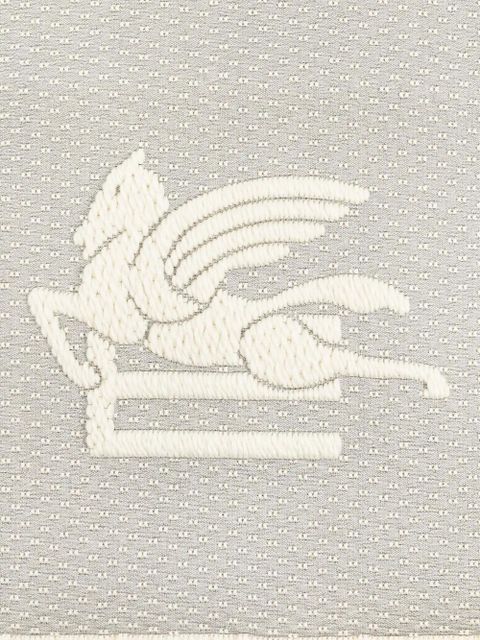 ETRO embroidered scarf - Grey - zdjęcie produktu nr 2