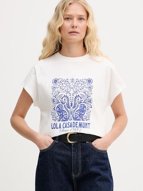 Lola Casademunt t-shirt damski bawełniany - zdjęcie produktu nr 2