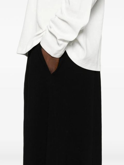 The Row Fiamma elasticated trousers - Black