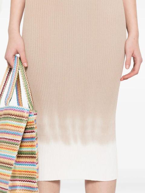 STAUD Colleen midi dress - Neutrals