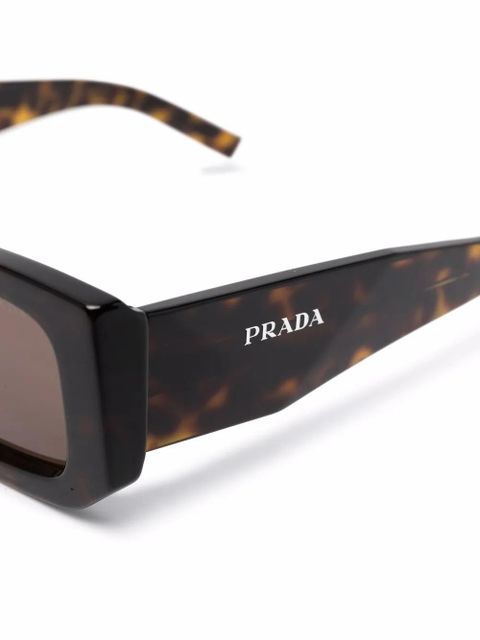 Prada Eyewear square-frame tortoiseshell sunglasses - Brown