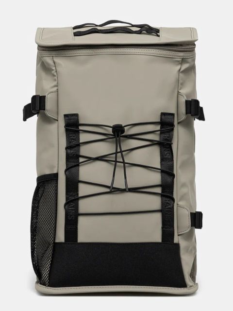 Rains plecak Trail Mountaineer Bag W3 kolor zielony duży gładki 14340