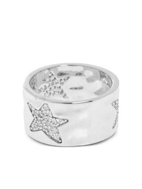 Zadig&Voltaire crystal-embellishment ring - Silver - zdjęcie produktu nr 2