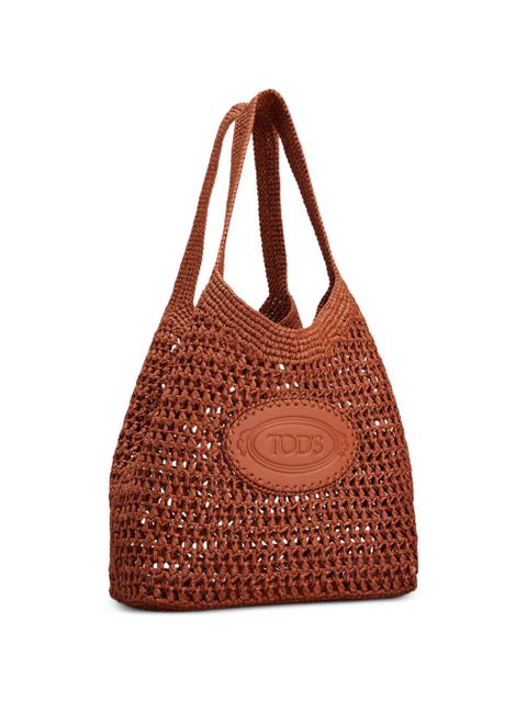 Tod's logo-detail tote bag - Orange - zdjęcie produktu nr 2