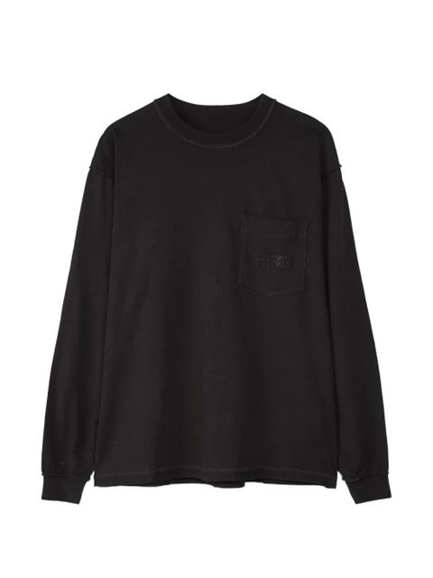 MM6 Maison Margiela long-sleeve shirt - Black - zdjęcie produktu nr 1