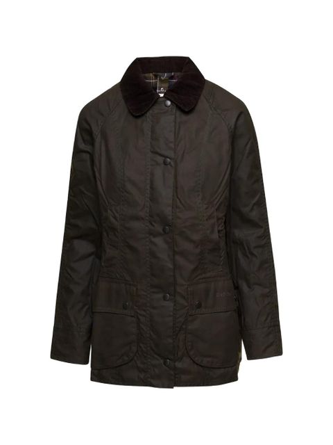 Barbour corduroy-collar jacket - Green - zdjęcie produktu nr 1