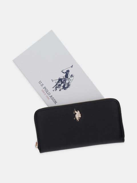 U.S. Polo Assn. portfel Jones damski kolor czarny BEUJE8658WVP