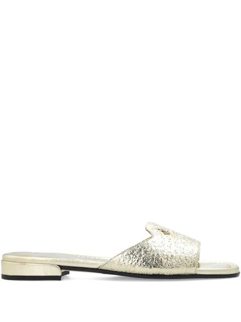 Jimmy Choo dina flat - Gold - zdjęcie produktu nr 1